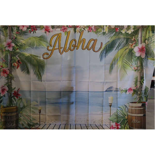 Photobooth achtergrond - Aloha