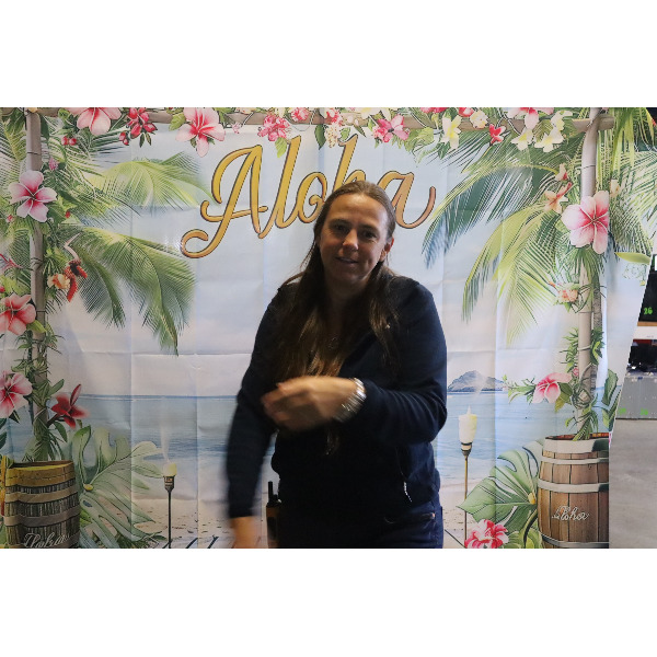 Photobooth achtergrond - Aloha