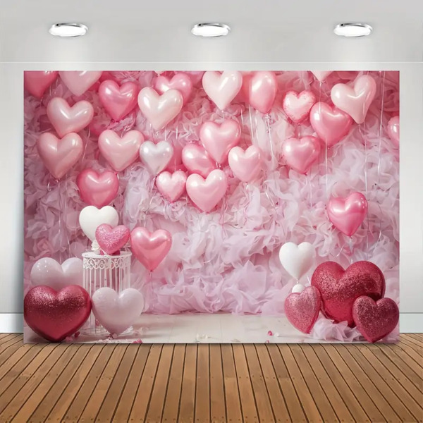 Photobooth achtergrond - Hearts
