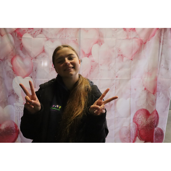 Photobooth achtergrond - Love Hearts 22405