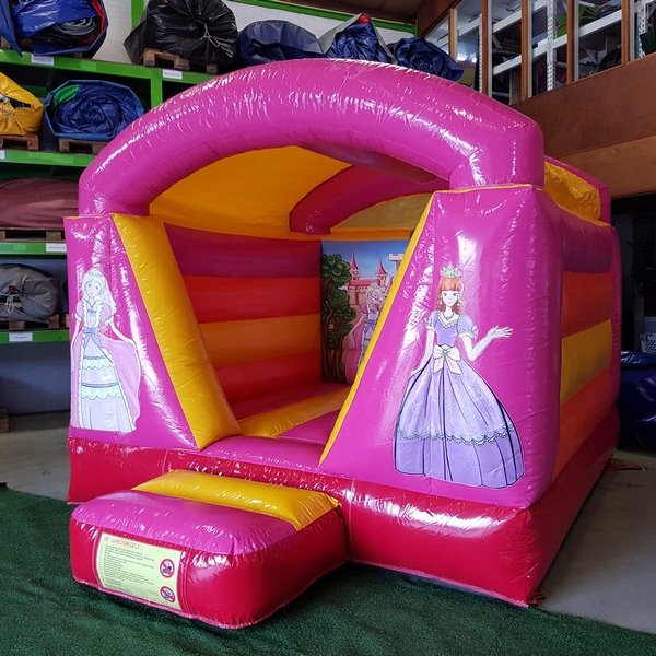 Springkussen Prinses mini met dak
