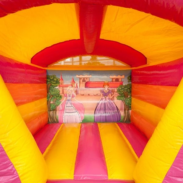 Springkussen Prinses mini met dak