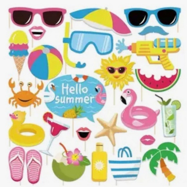 Props tbv photobooth - Summer vibes