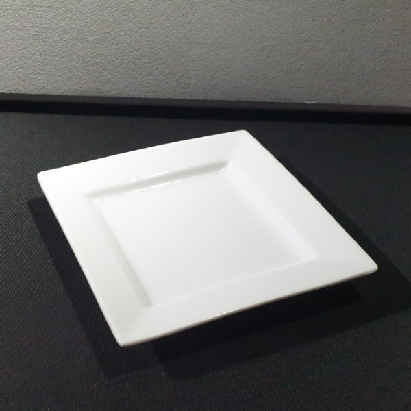 Sideplate bord - Napoli - Vierkant 13x13cm (Krat 40 stuks)