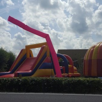Skytube fluor roze 8m