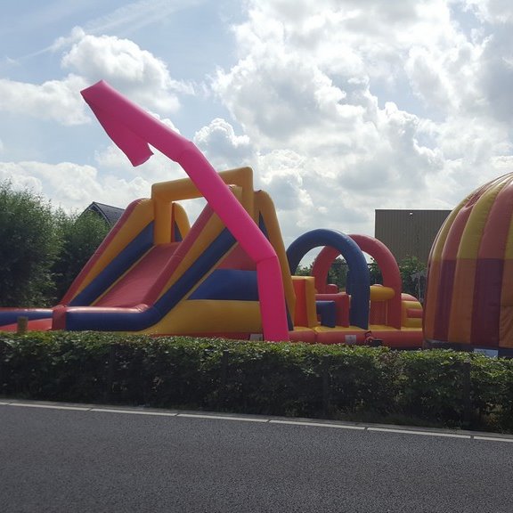 Skytube fluor roze 8m