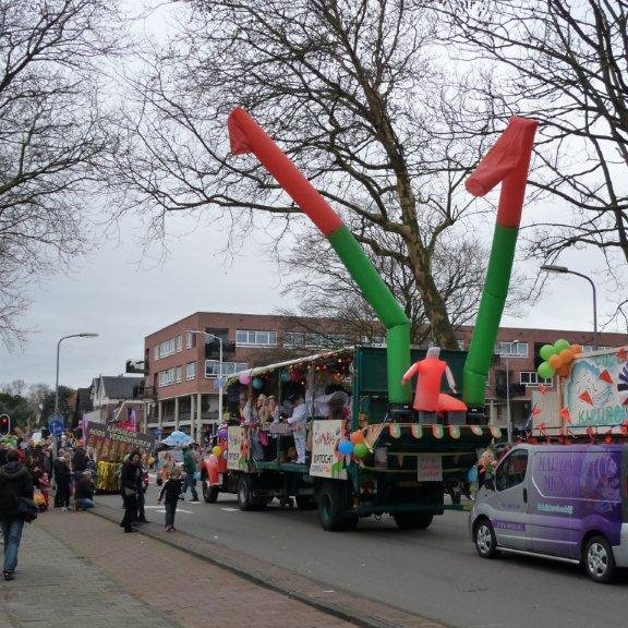 Skytube oranje/groen