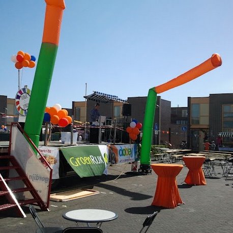Skytube oranje/groen