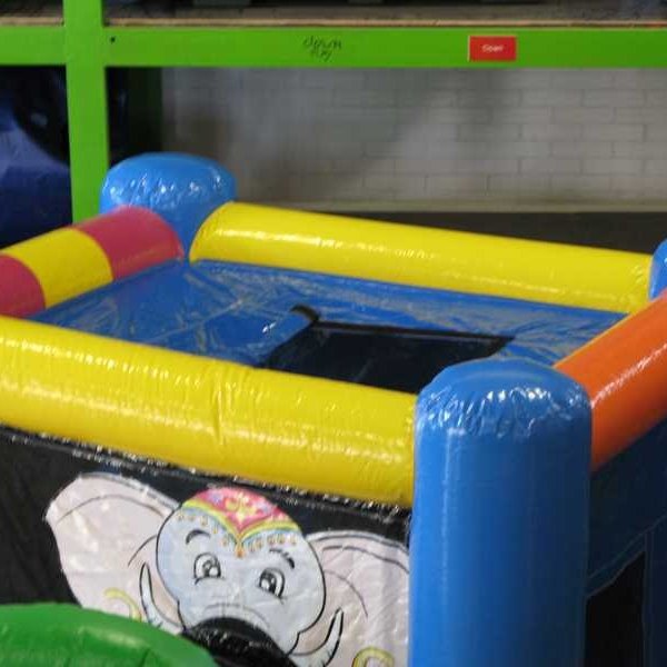 Springkussen Mini clown met slide