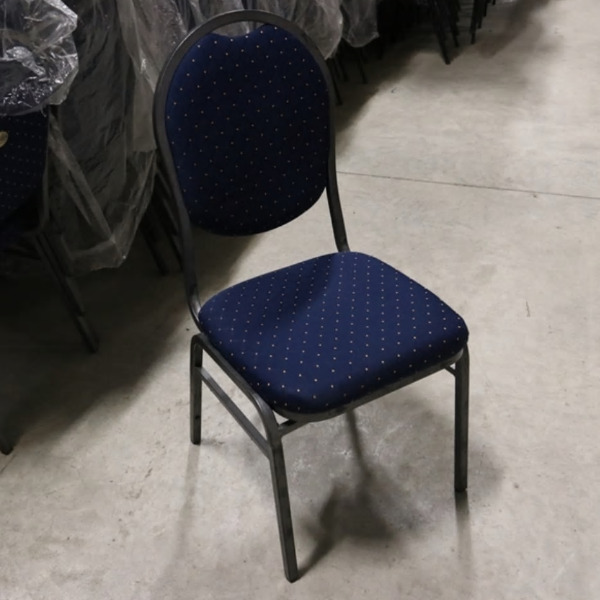 Afleiden een paar Laboratorium Stackchair stoel (blauw)
