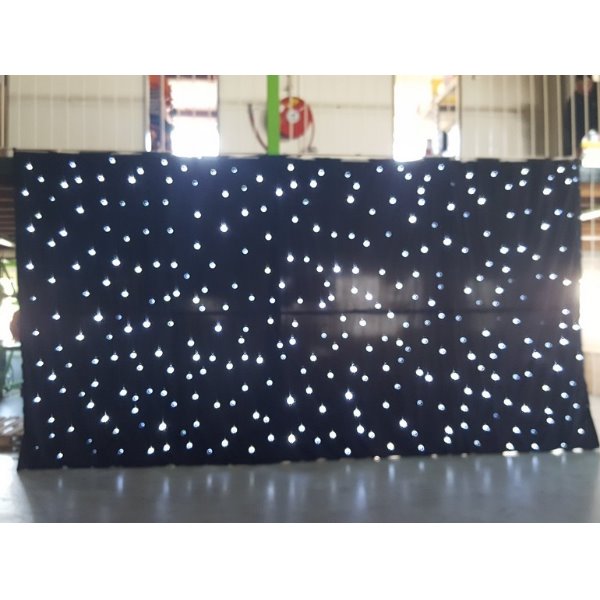 Sterrendoek 6x3m (witte ledverlichting)