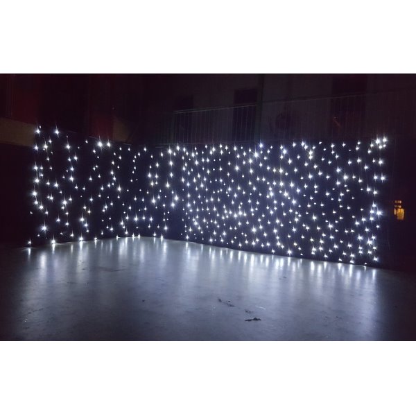 Sterrendoek 6x3m (witte ledverlichting)