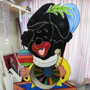 Touwtje trekken - Zwarte piet 