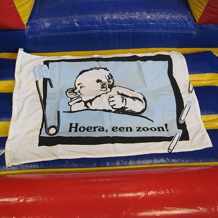 Vlag geboorte jongen