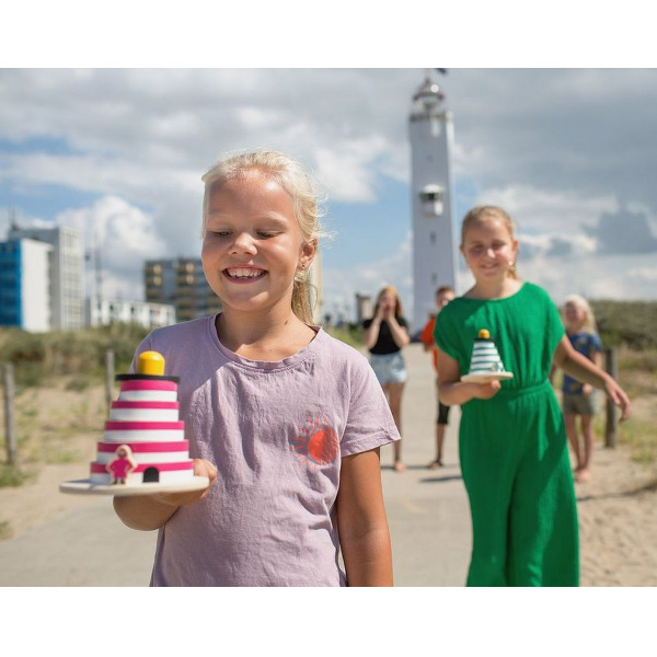 Vuurtoren stapelrace (estafette)