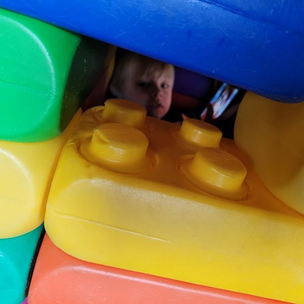 Bouwblokken XL - enkele tas