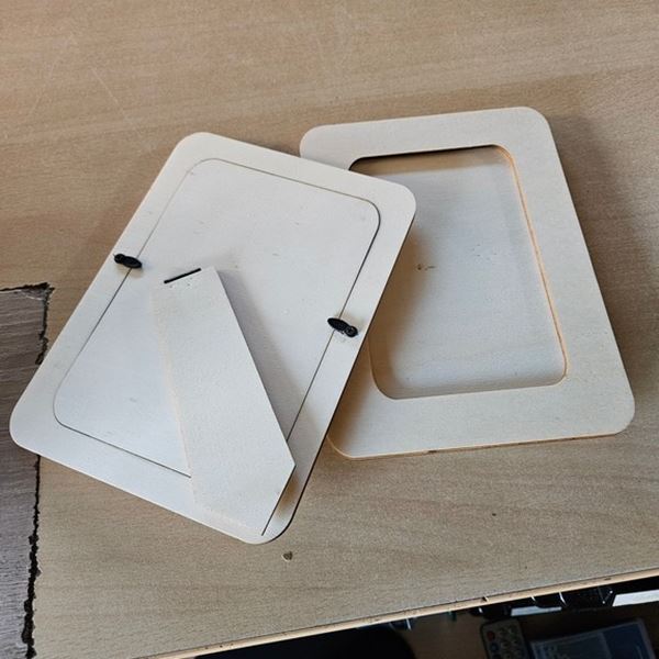 Knutselpakket - fotolijst hout