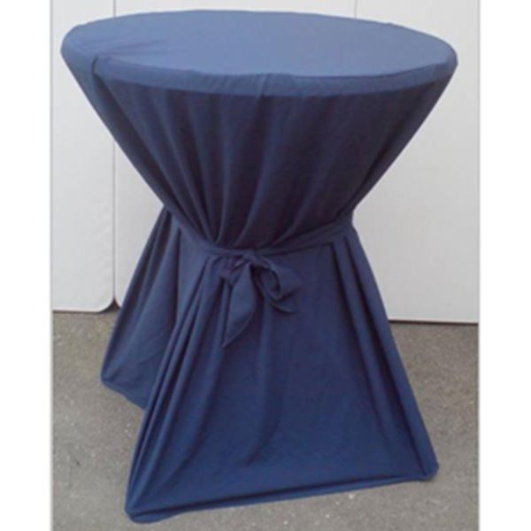 Statafel met Statafelrok - Donkerblauw