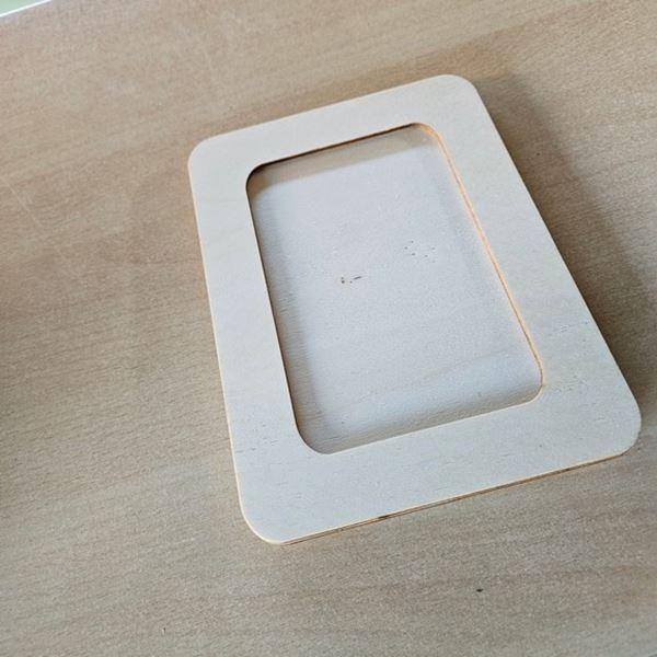 Knutselpakket - fotolijst hout