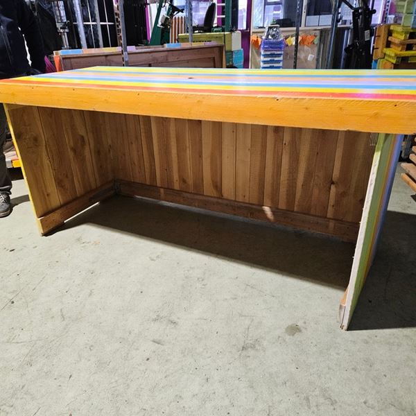 Gekleurde Buffettafel - beach