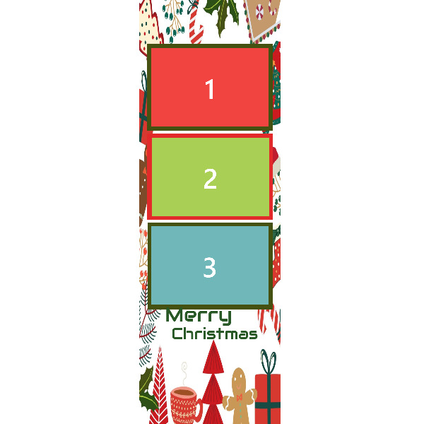Fotostrip Kerst Merry Chirstmas 